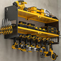 YYR Power Tool Organizer Wall Mount, Cordless Drill and Battery Holder