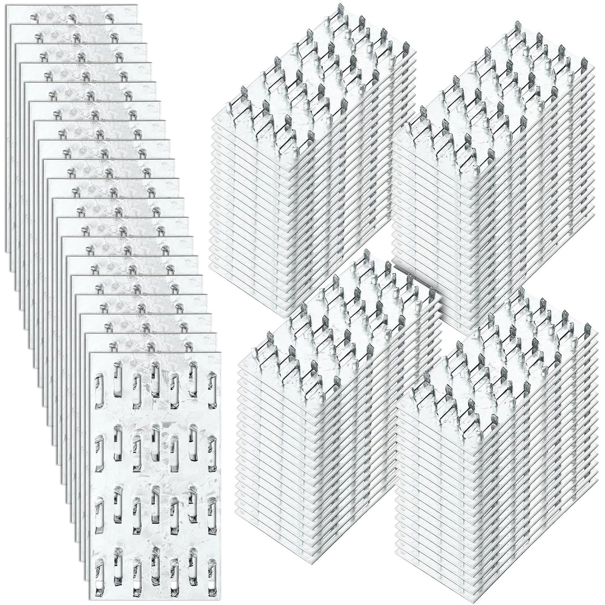 shimeyao 100 pcs 2x4 inch pronged truss mending, main product view