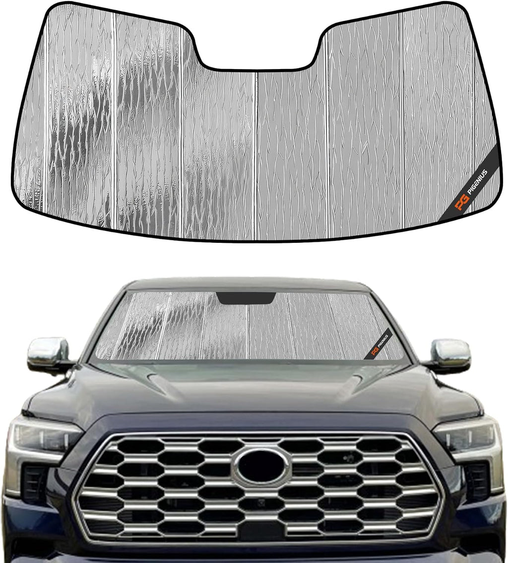 Pigenius Windshield Sunshade for Toyota Sequoia 2023-2026 Front Window Shade - AstraGuard