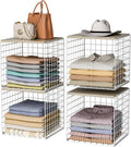 hencawima 4 pack closet organizers and storage with, main product view