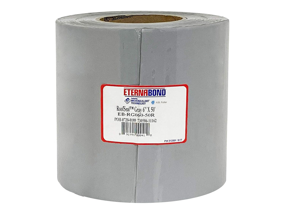 eternabond roofseal gray 6" x50' microsealant uv stable, main product view