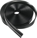 1 Inch RV Trim Molding Insert | 50FT UV-Resistant RV Weather Stripping Exterior | Heavy Duty Black Vinyl Rubber Molding Screw Cover Trim for Camper & Trailer Roof Edge Gutter