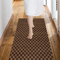 Custom Size Backed Non-Slip Area Rugs Runner, Easy Clean, Waterproof Runner Rugs
