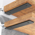 goovilla floating shelf brackets 8 inch for 2×4", main product view