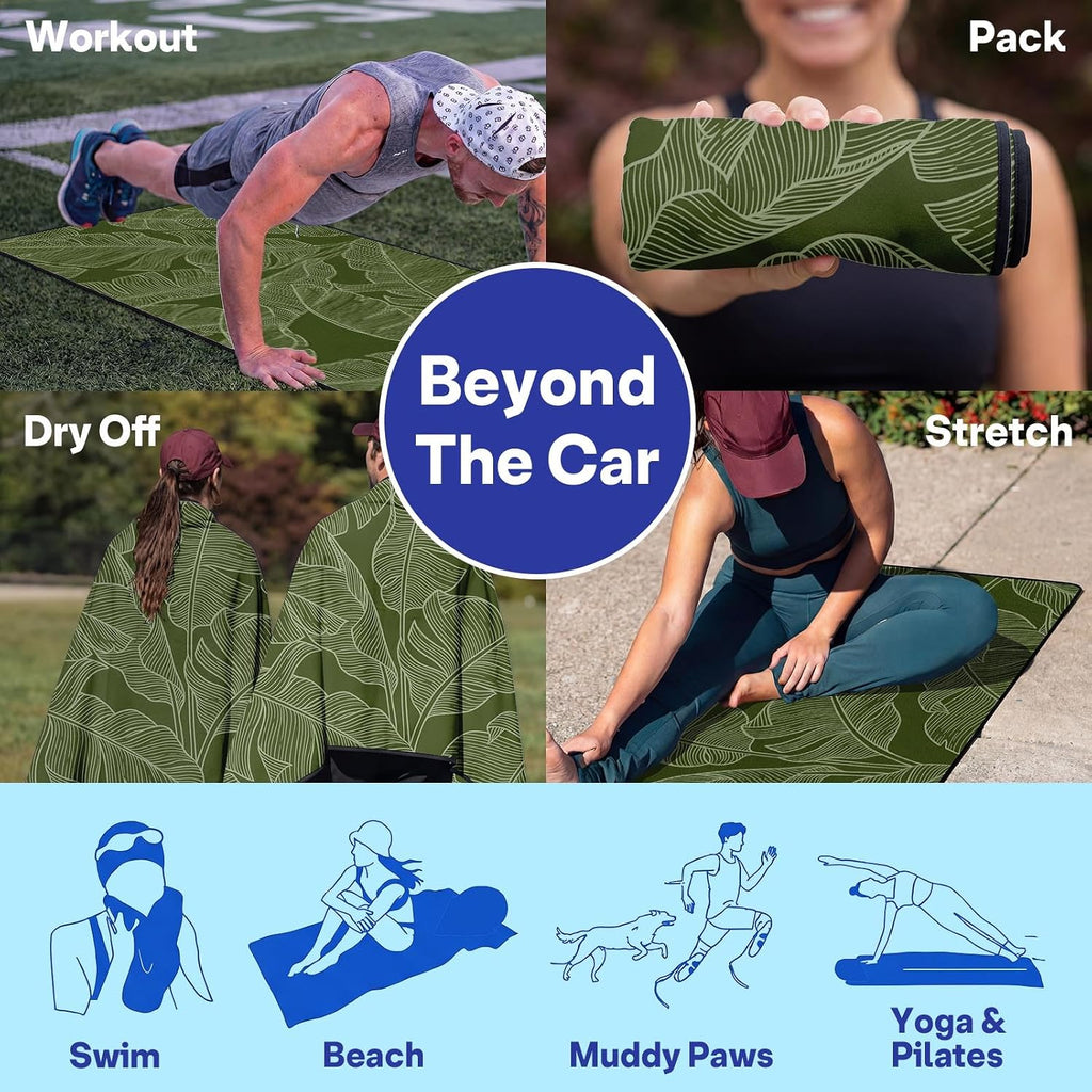car seat towel covers for gym, front seats on a desk or shelf