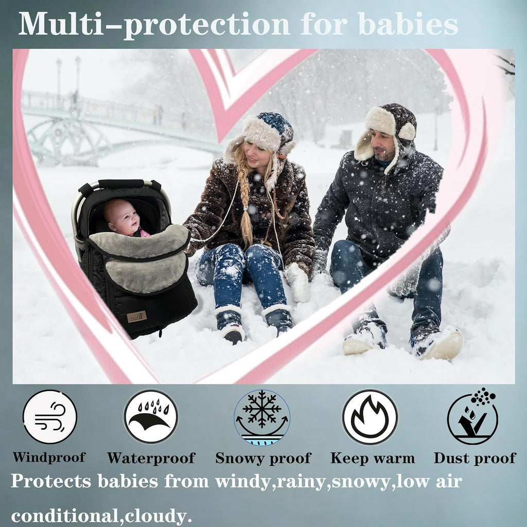 car seat cover for babies winter waterproof seat on a desk or shelf