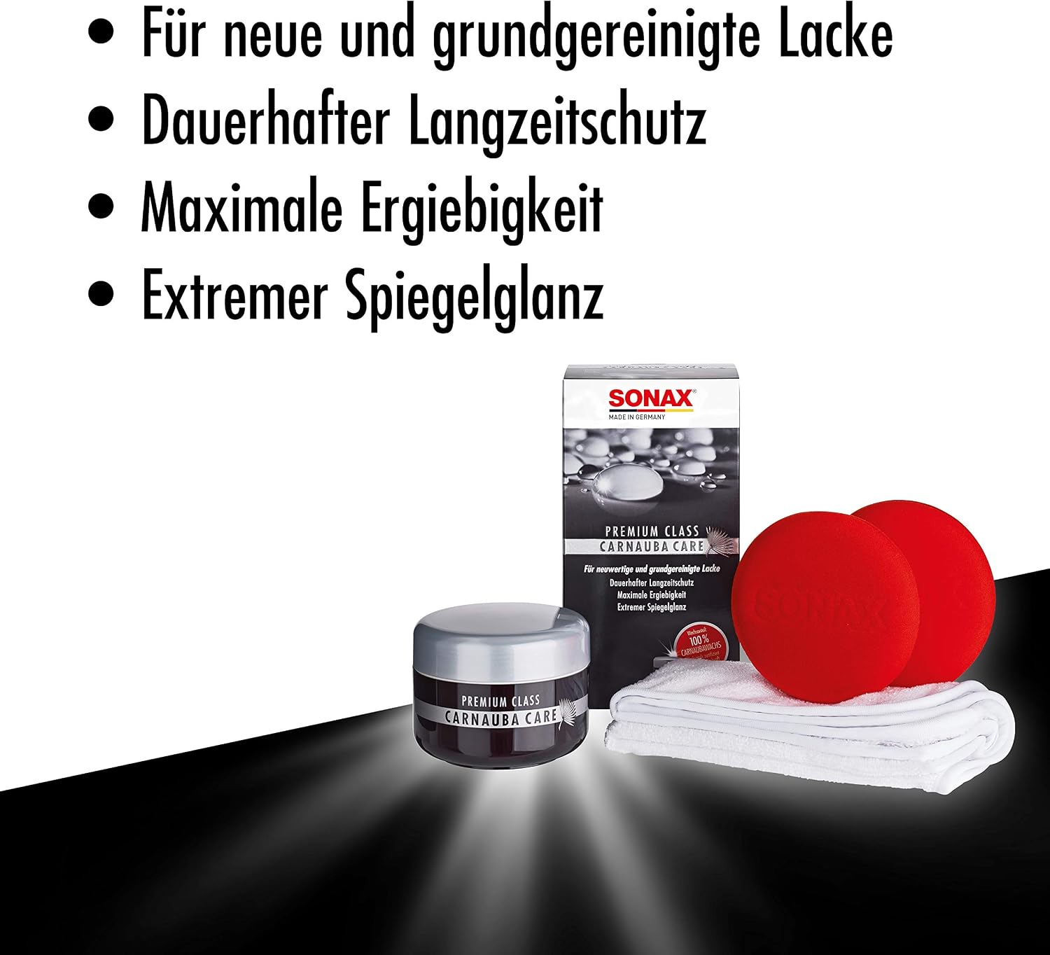 SONAX 211200 211.200 Premium Class (NS) Carnauba Care Car Wax, One Size