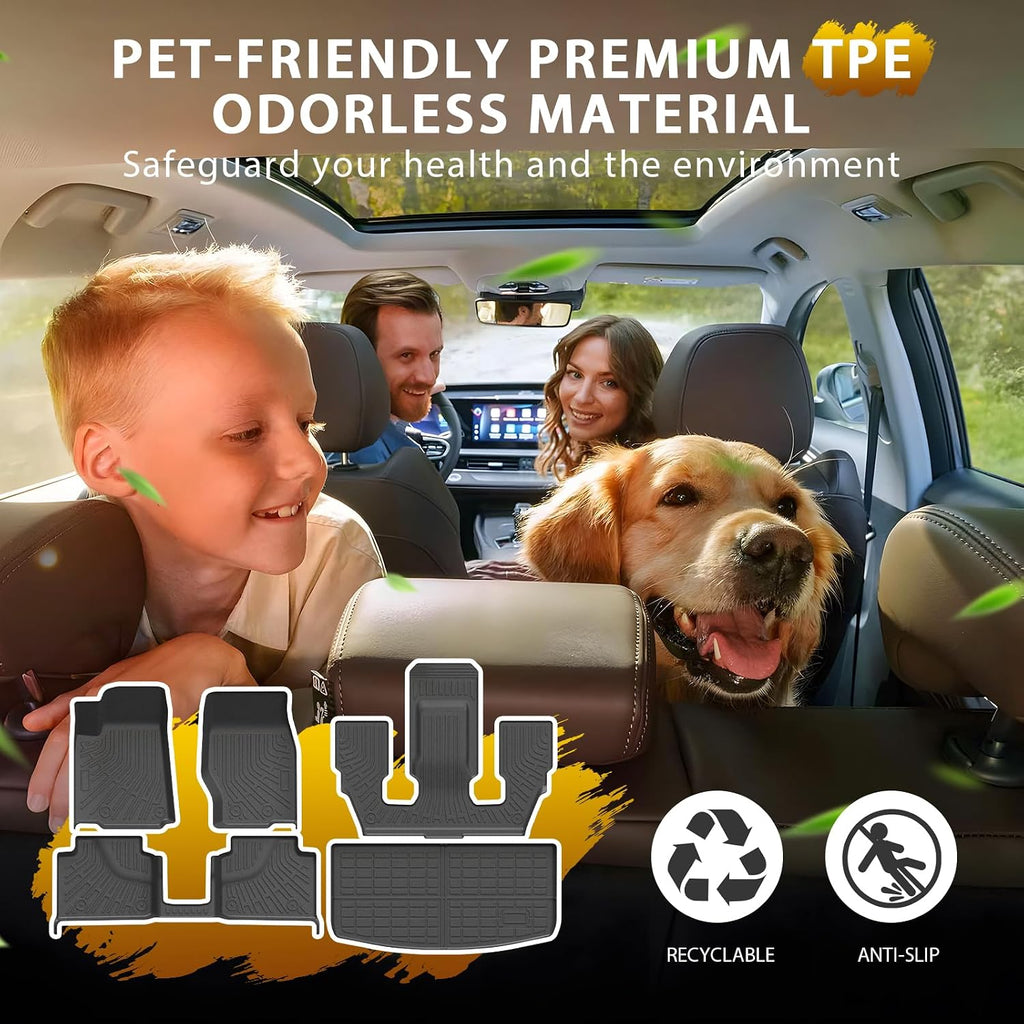 powerty floor mats cargo liner for jeep grand shown in use