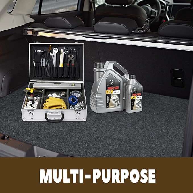 Oil Spill Mat, Garage Floor Mat Under Car, Waterproof/Durable/Non-Slip TPR - Image 5