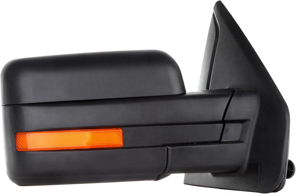 Passenger Side Heated Towing Mirrors Fits 2007-2014 for Ford for F-150 Series Truck Pickup, Power Adjusted View Mirror with Turn Signal Indicator
