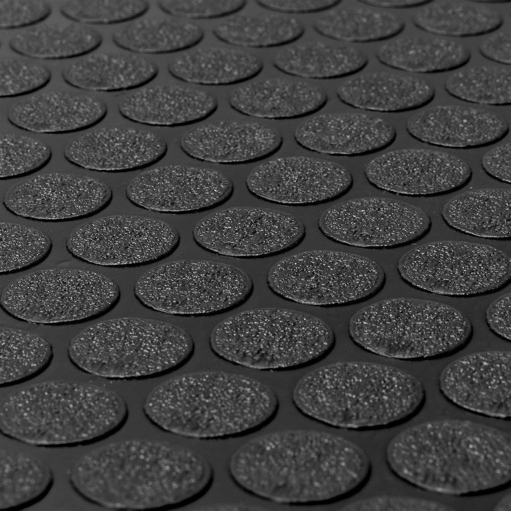 Trailer Coin Flooring | Black | 8'6" Wide | 35'