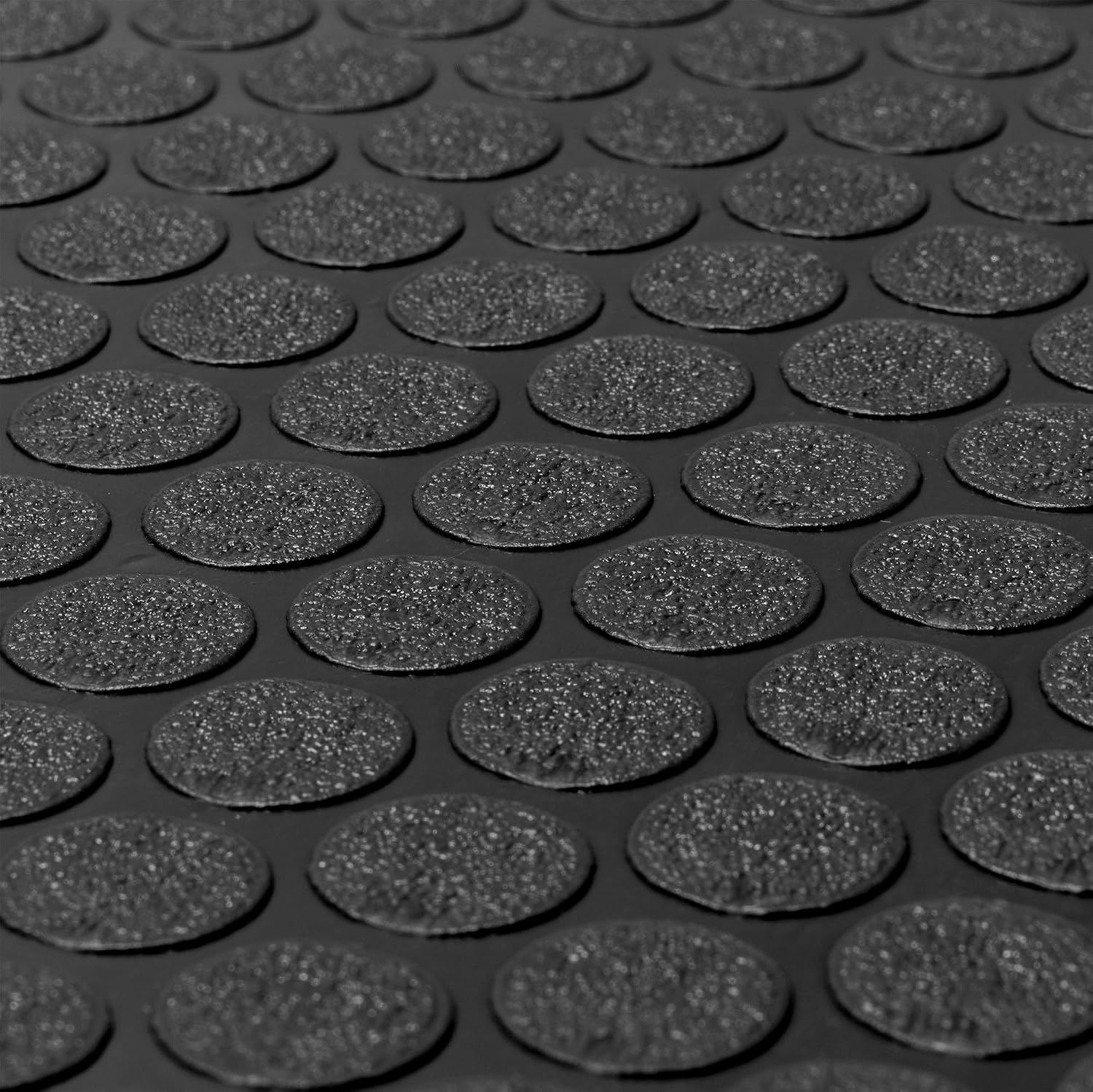 Trailer Coin Flooring | Black | 8'6" Wide | 35'