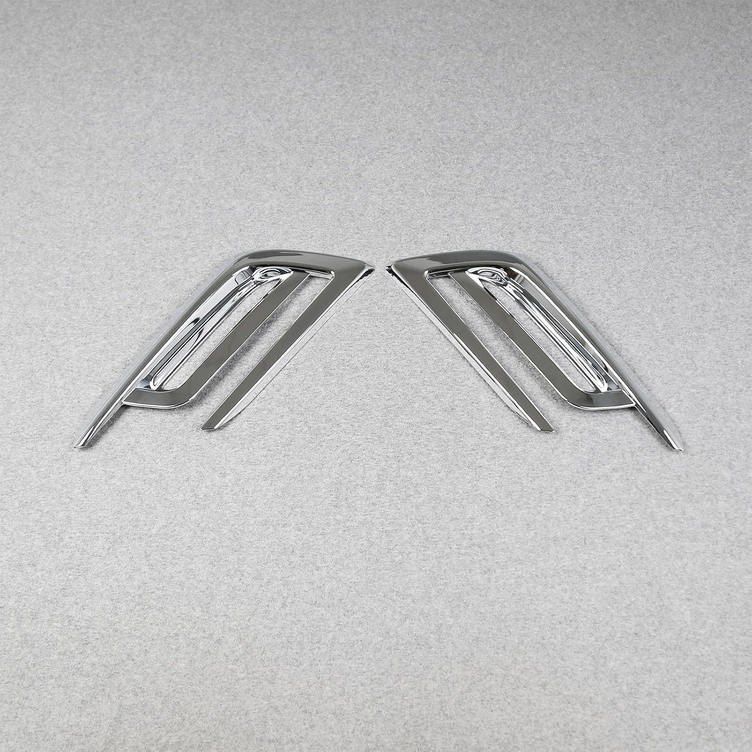 Beautost Fit For Toyota New Grand Highlander 2024 2025 2026 Rear Fog Light Cover Trims (Chrome)