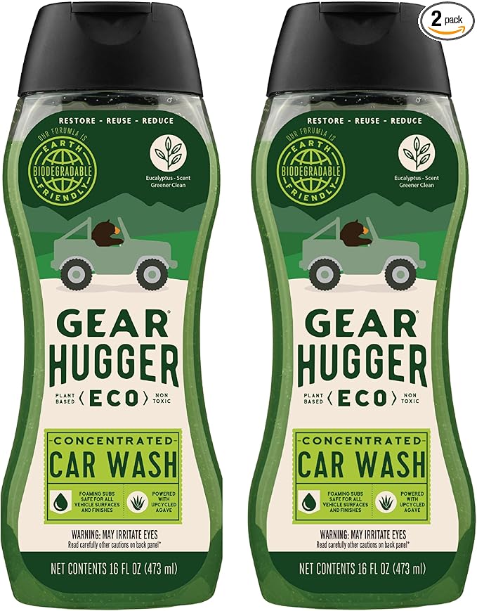 Car Wash Soap – Eco-Friendly Car Cleaner, Biodegradable Car Wash by GearHugger