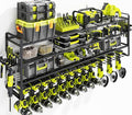 KAFAHOM Large Power Tool Organizer Wall Mount-13 Drill Holder by KAFAHOM