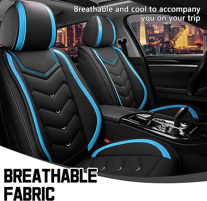 Car Seat Covers for Chrysler Pacifica 2004-2025, Stylish Sport Seat Cover