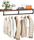 choezon wall mounted clothes rack, metal garment rack, main product view