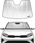 Pigenius Windshield Sun Shade for 2019-2024 Kia Forte. Front Window Sunshade with Storage Bag