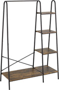 finnhomy rustic clothes rack, clothing rack for hanging, main product view