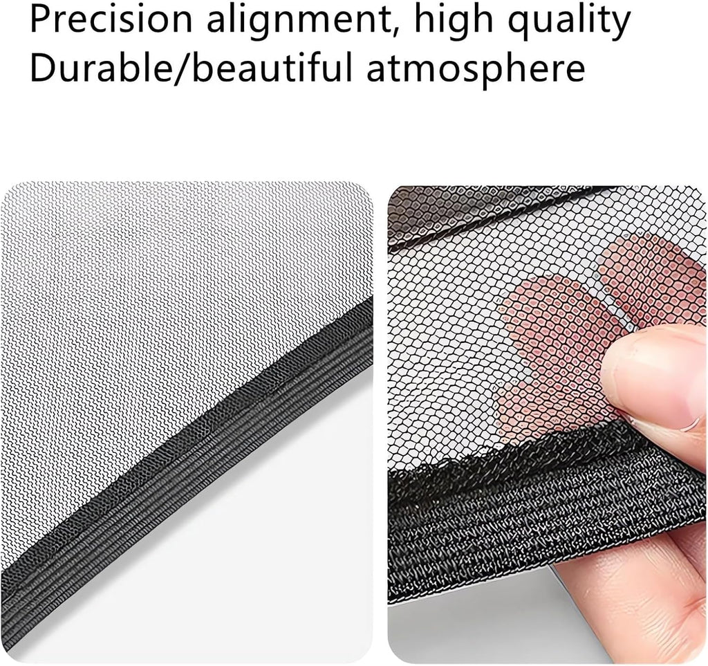 4 Pcs Custom Window Bug Screens for Toyota Prius 2010-2015, Auto Side Mosquito Net Sunshade Camping Privacy Shield Black Breathable Mesh