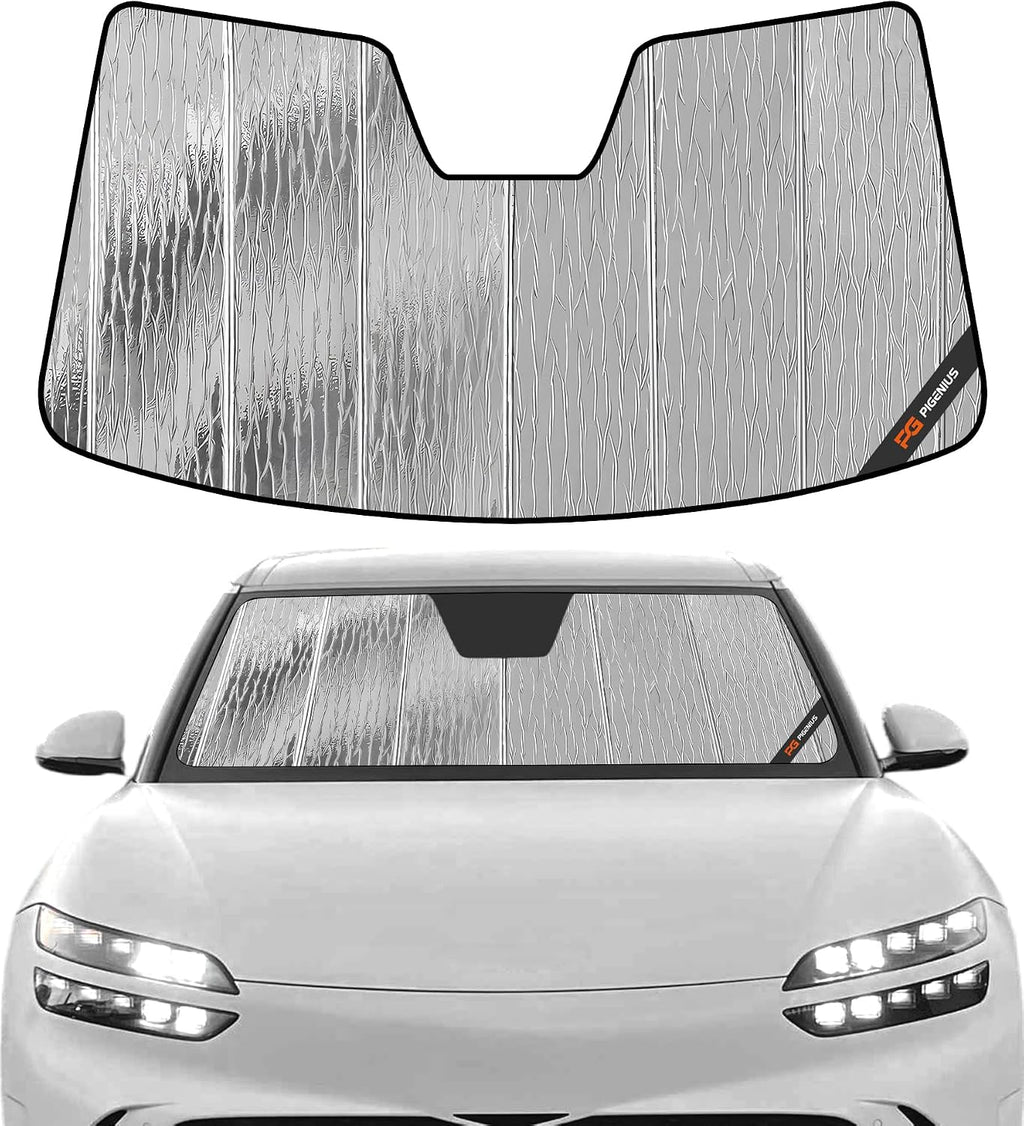Pigenius Windshield Sun Shade for Genesis GV60 2023-2026 Front Window Sunshade - AstraGuard