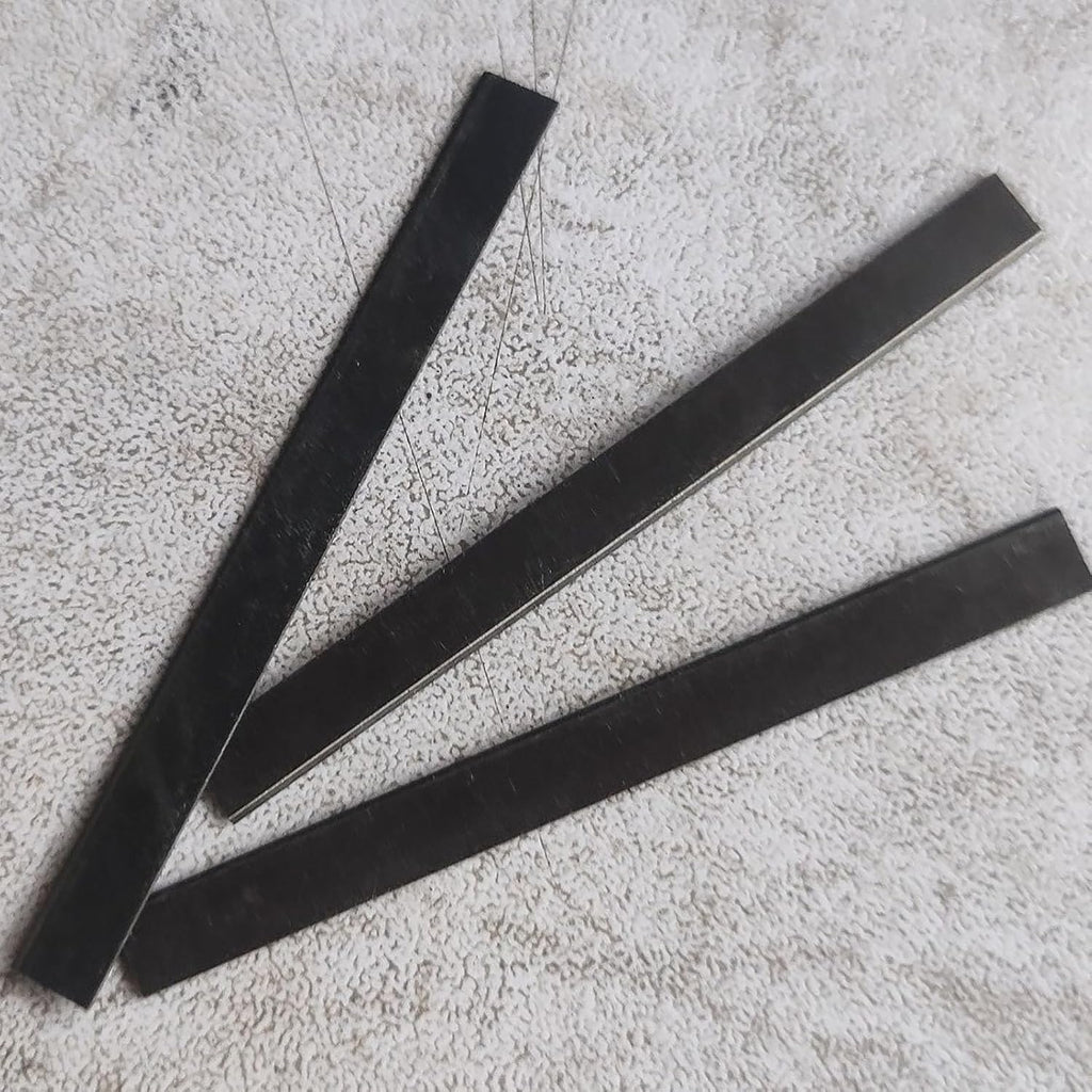 Tyre Grooving Blade (50Pcs), Unformed Engraving Blades (3/4/5mm), DIY Bending: V/U/W Shapes, Smooth Cutting/Doubling Efficiency, Cut Evenly Deep, for Tire Retreading,3-mm