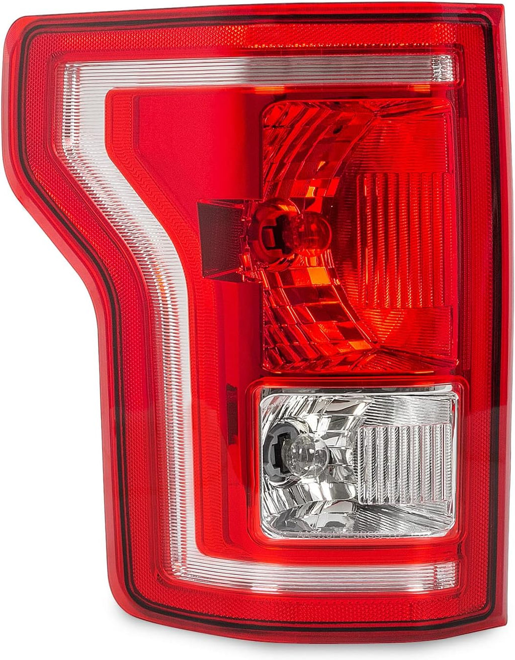 RANSOTO F150 Tail Light Compatible With Ford F-150 2015 2016 2017 Rear Brake Lights with Bulbs Left Driver Side Tail Lamps Replace FL3Z13405A-PFM, FO2800239