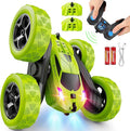 Remote Control Car for Kids Ages 6+, RC Cars Stunt Car Toy 4WD Double Sided by QUNREDA