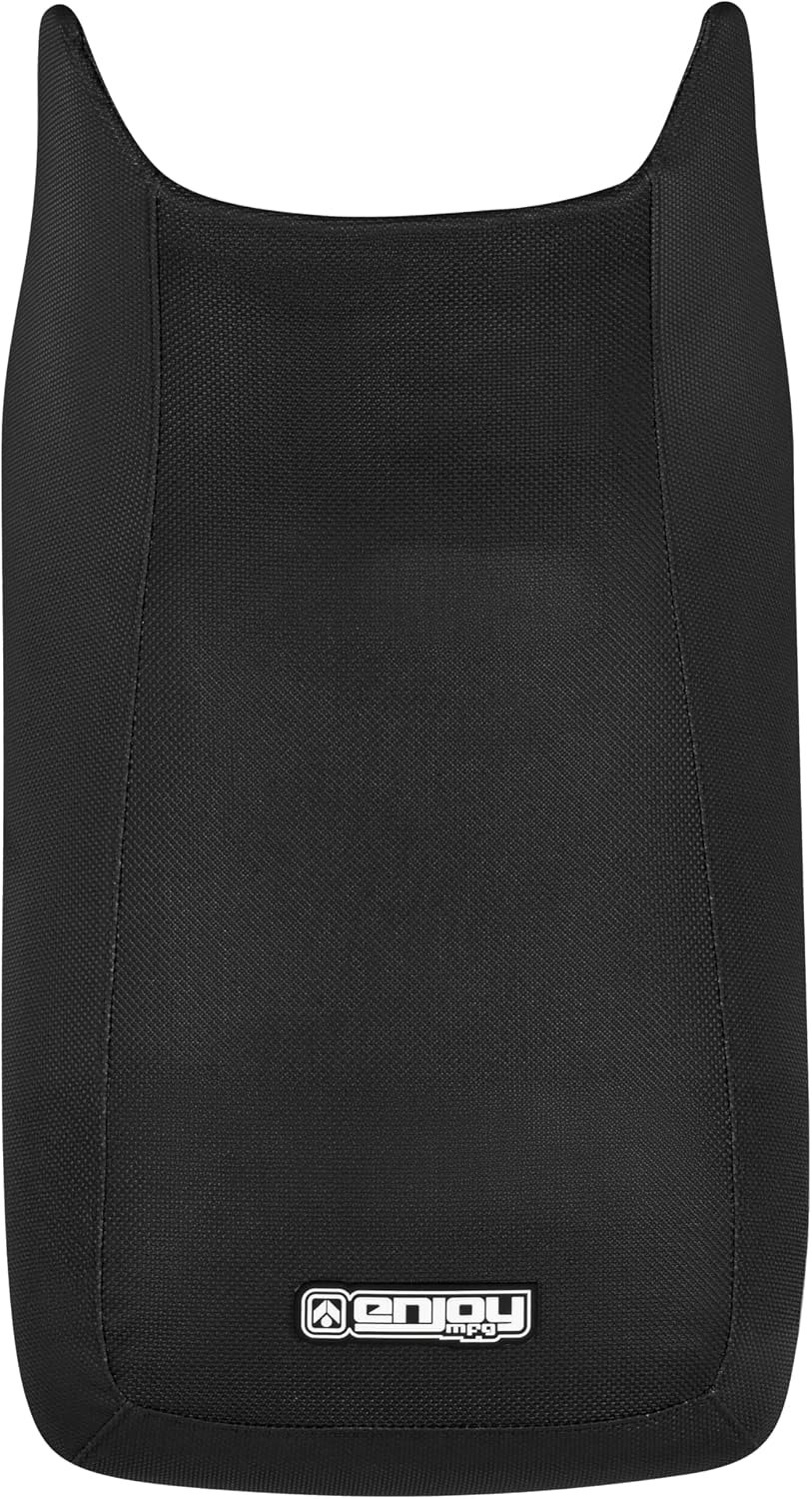 Enjoy Mfg Seat Cover - Compatible with Yamaha Timberwolf 250 1992-2000 // YFB250 1993-1997_#485 (All Black Standard)