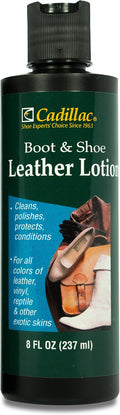 Cadillac Boot and Shoe Leather Lotion 8 Ounces by Cadillac