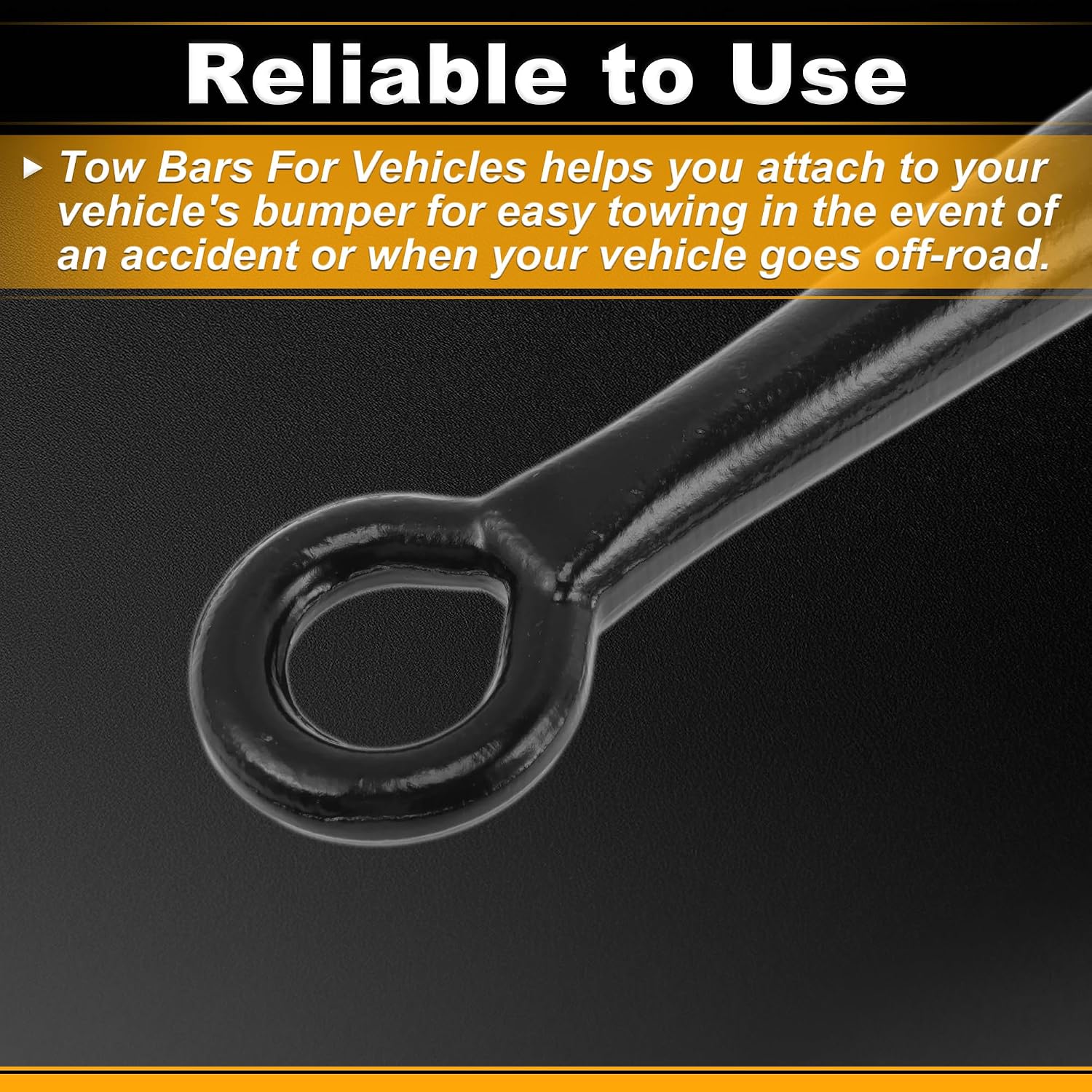 Tow Bars for Vehicles for Mazda 3 2016-2024 Front/Rear Tow Hook Metal Black 1 Pc Tow Hook