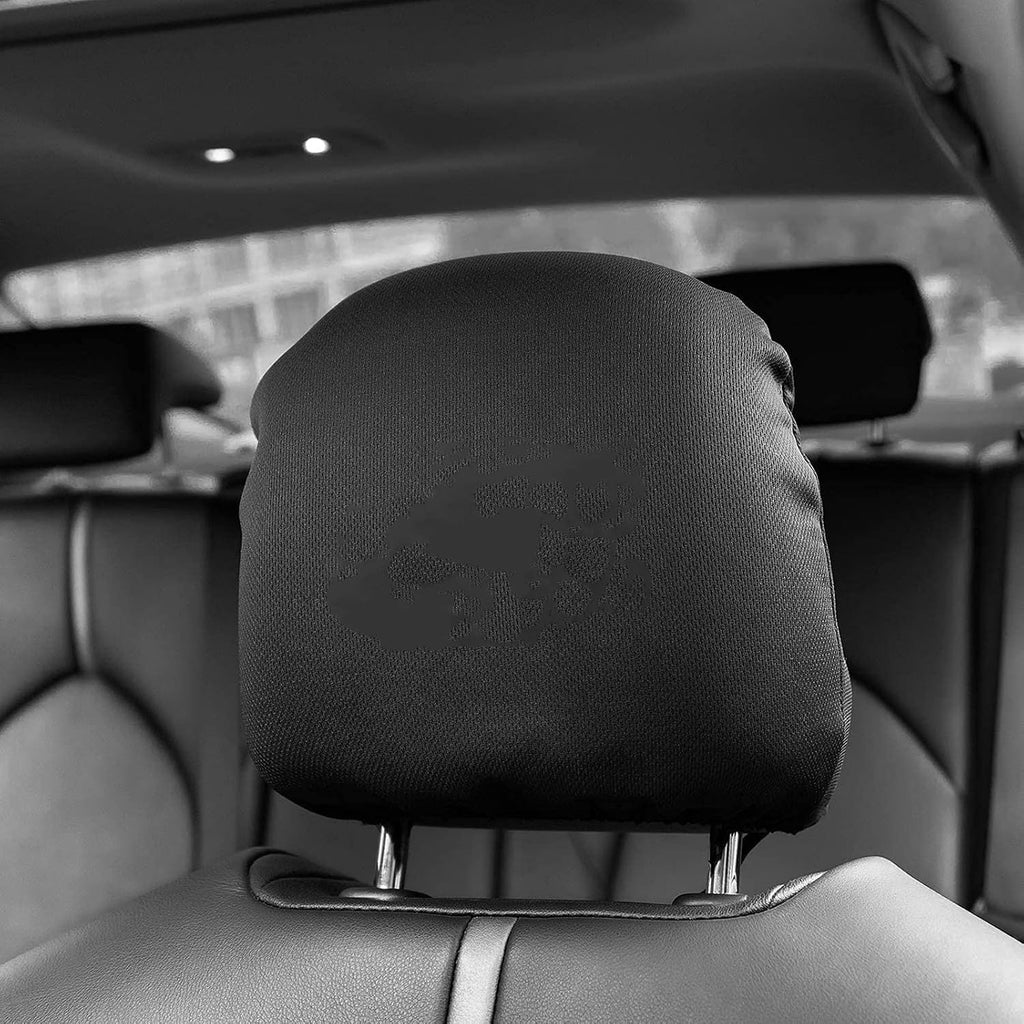 KEEPTOP Car Vehicle Seat Headrest Cover Seat Protector Cover Universal Fit Flexible Polyester Material 2pcs lot