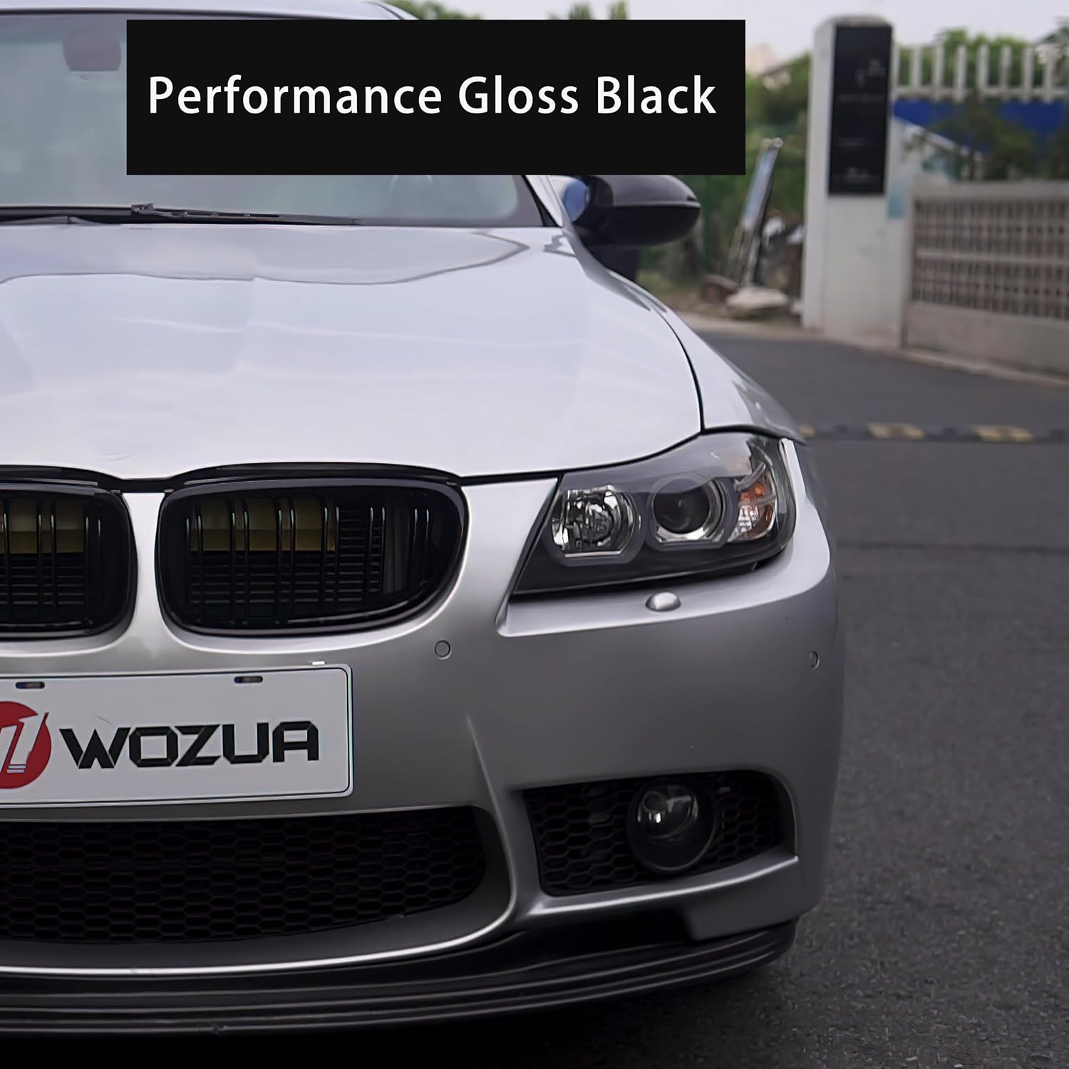 Kidney Front Bumper Grilles Grill For BMW 3-Series E90 E91 2009 2010 2011 328i 318i 320i 323i 325i 330i 335i 4D 4-Door Sedan Wagon Gloss Color