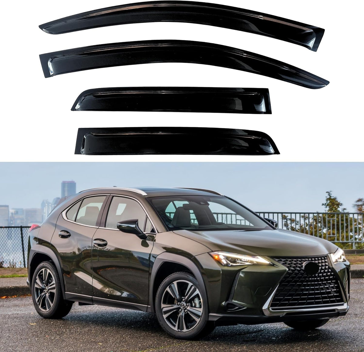 KPY Window Visors Compatible