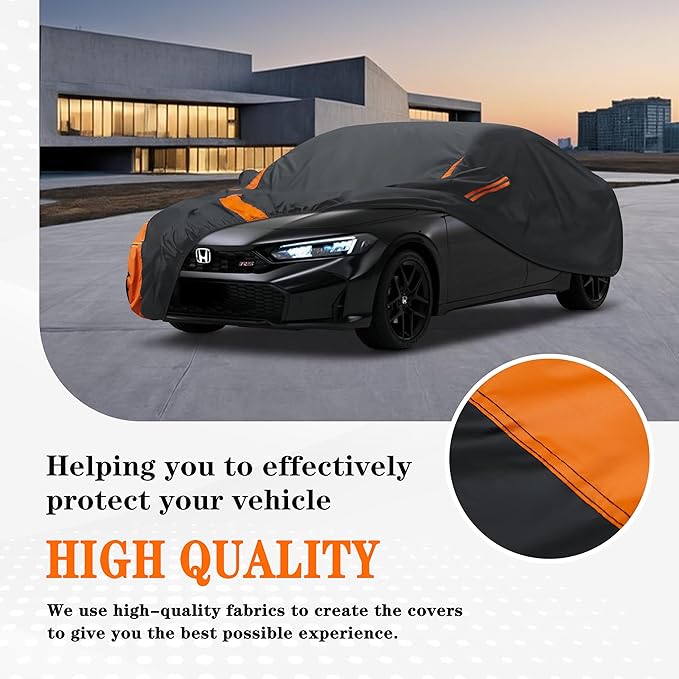 in Full Exterior Sedan Car Cover All Weather, Waterproof, UV Resistant - Image 5