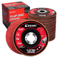 ezarc ceramic flap discs 40 grit, 4-1/2 x, main product view