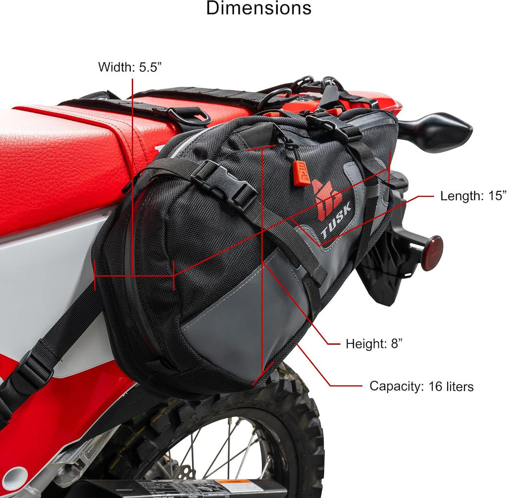 TUSK Traverse Pannier Bags