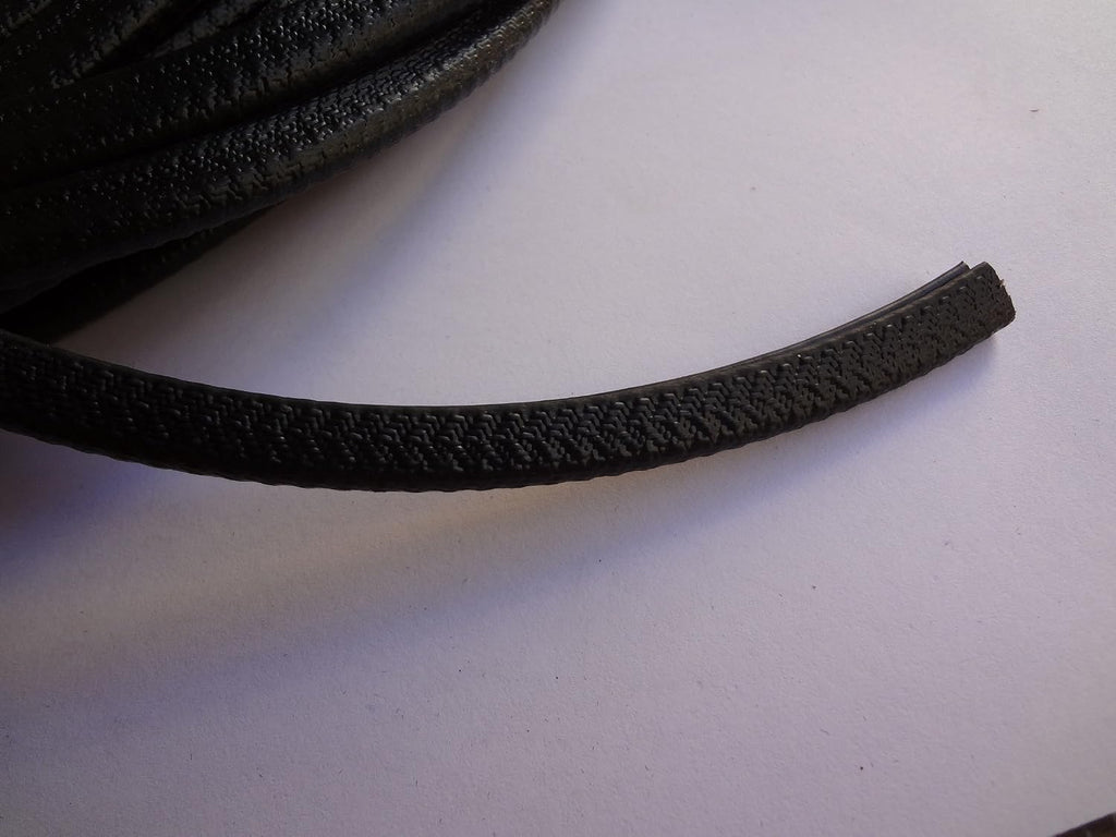 Flexible PVC Plastic Edge Trim - 1/16 Edge, 3/8 Leg Length Protector for Sharp & Rough Surfaces - Double Gripping - 25 Feet Length (7.65 M) - Fits Home, Boats, Car, Machinery