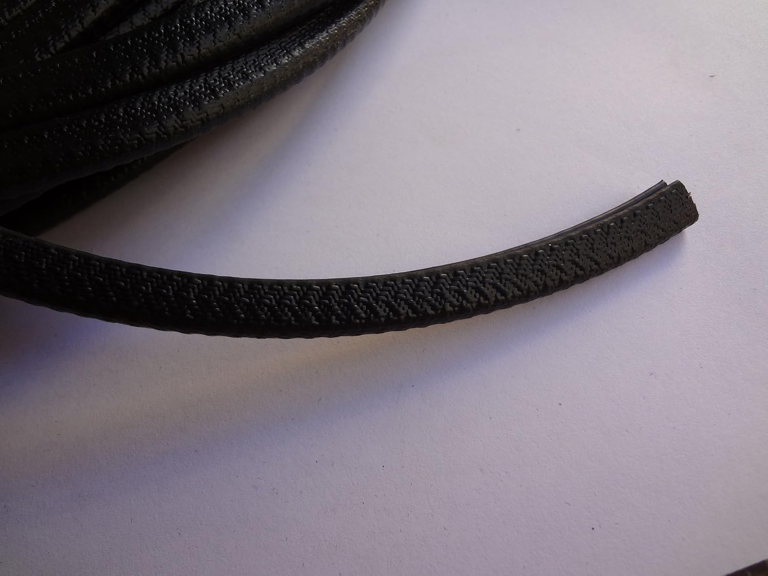 Flexible PVC Plastic Edge Trim - 1/16 Edge, 3/8 Leg Length Protector for Sharp & Rough Surfaces - Double Gripping - 25 Feet Length (7.65 M) - Fits Home, Boats, Car, Machinery
