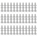 zonon 50 sets 5/16-18 x 2" carriage bolts, main product view