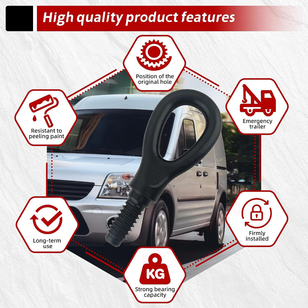 for Ford Transit Connect Tow Hook 2002-2013 Towing Eye Hook#5T1Z-17A954-A 5132255 5T1617B804AB