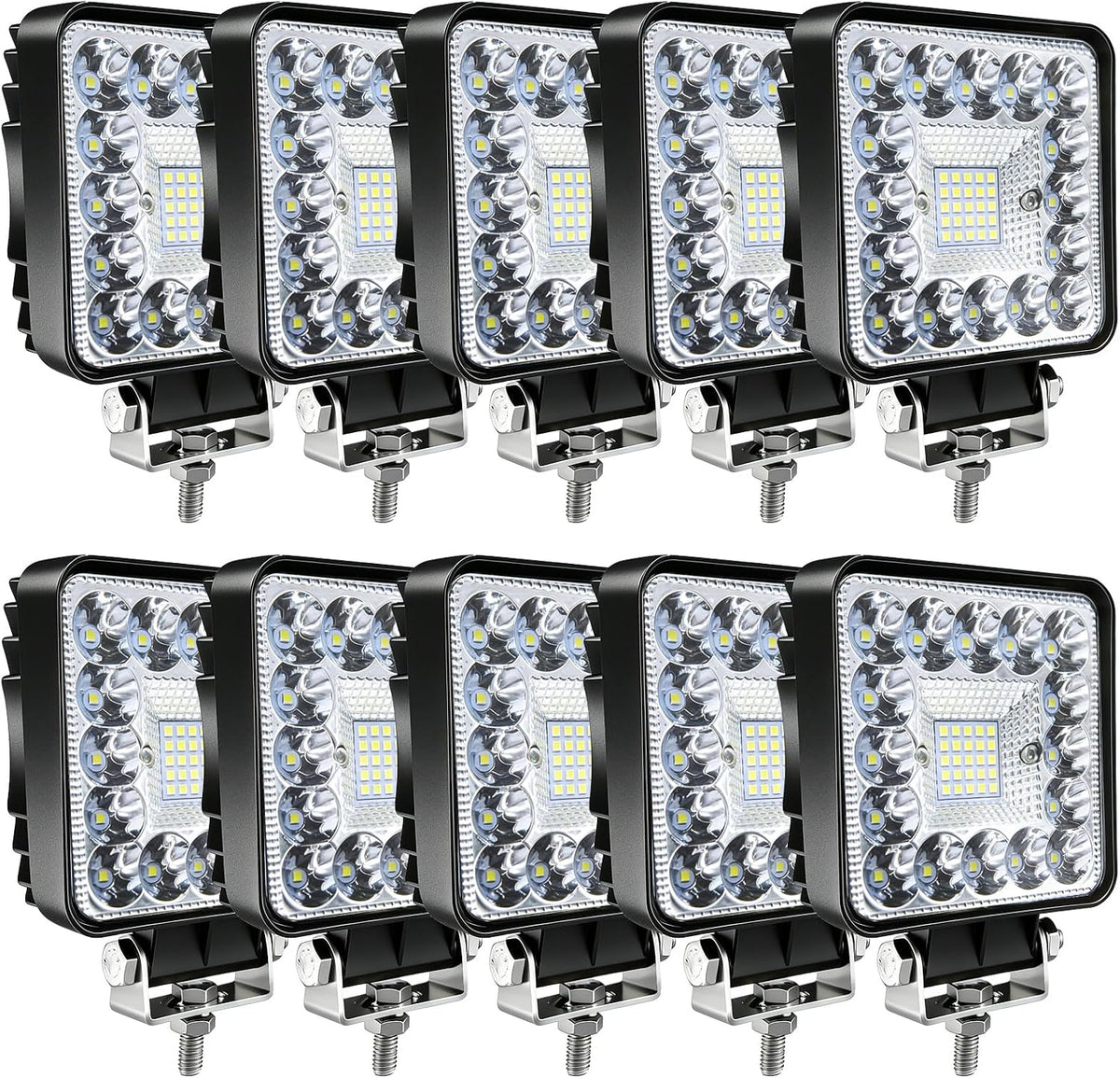 led off road lights, 4 inch 123w led, main product view