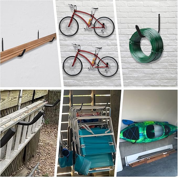UNITEDPOWER Kayak Storage Racks, Garage Hangers, Wall Hooks - Image 3