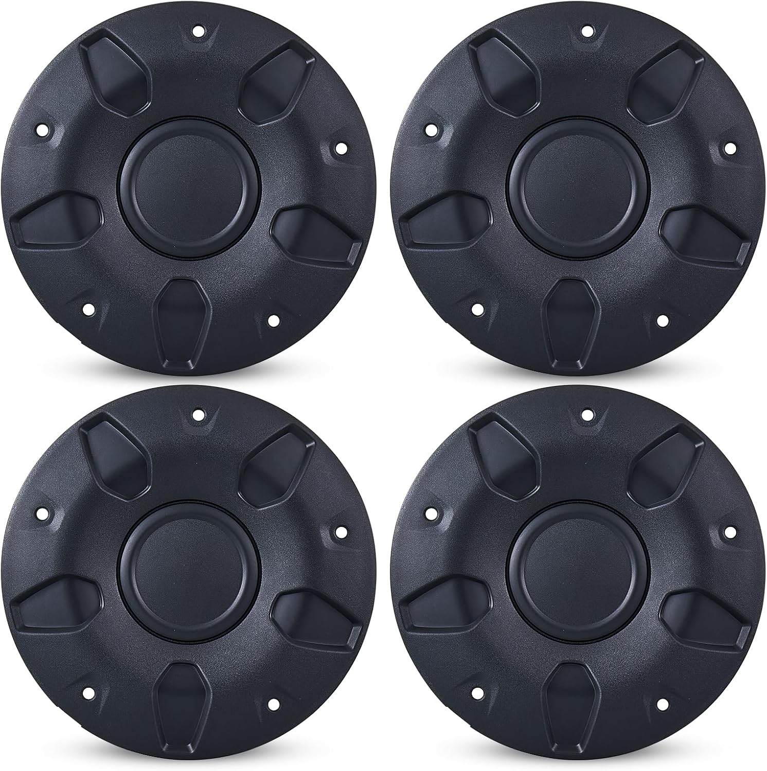 4Pcs Wheel Center Cap Cover for 2015-2026 Ford Transit 150/250/350/350 HD, 16'' Black Wheels Center Caps for 15-26 Transit 150/250/350 ABS Center Caps #CK4Z-1130-C, BK21-1130-CA, BK2Z-1130-A