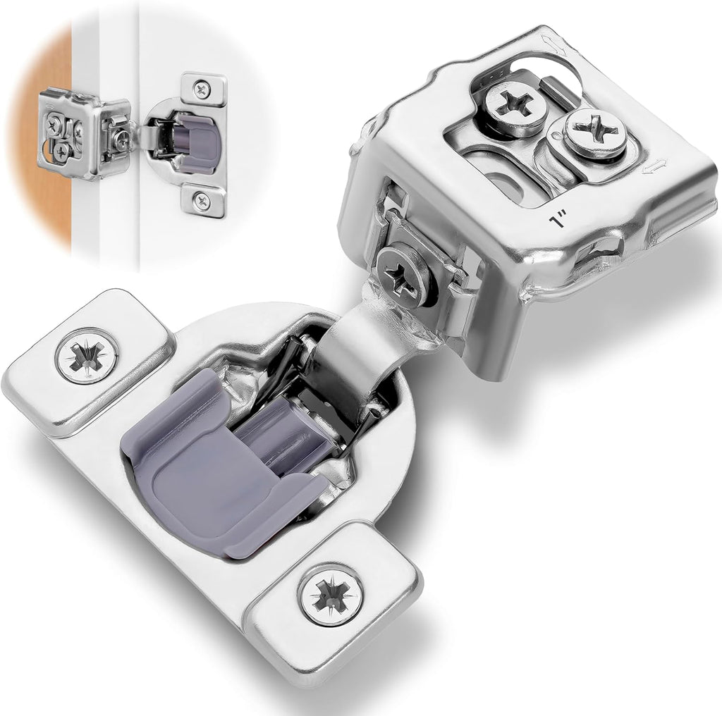 decobasics 10 pack soft close cabinet hinges –, main product view
