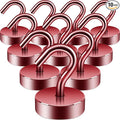 Neosmuk Magnetic Hooks, Cruise Ship Essentials, 40lb+ Heavy Duty Magnetic Hooks by Neosmuk