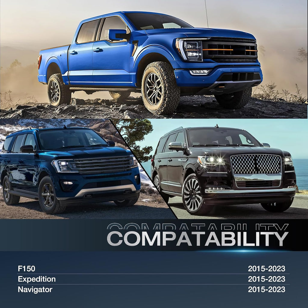 Nilight 6x135 Wheel Spacers for 2015-2022 Ford F150,1.5inch Wheel Spacers M14x1.5 Studs and 87.1mm Hub Bore Compatibility with 2015 2016 2017 2018 2019 2020 2021 2022 Expedition Navigator-4pcs