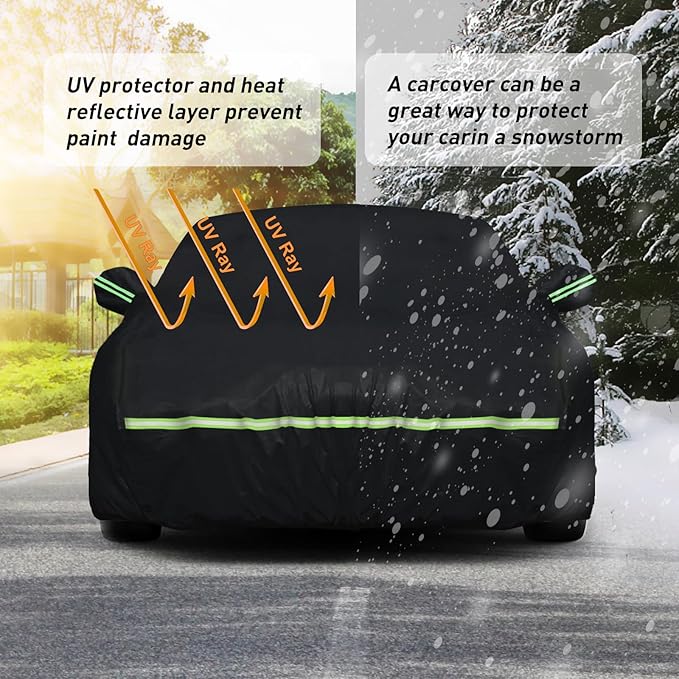 Waterproof Car Covers for 2010-2023 Chevy Camaro Custom Heavy Duty Waterproof - Image 5