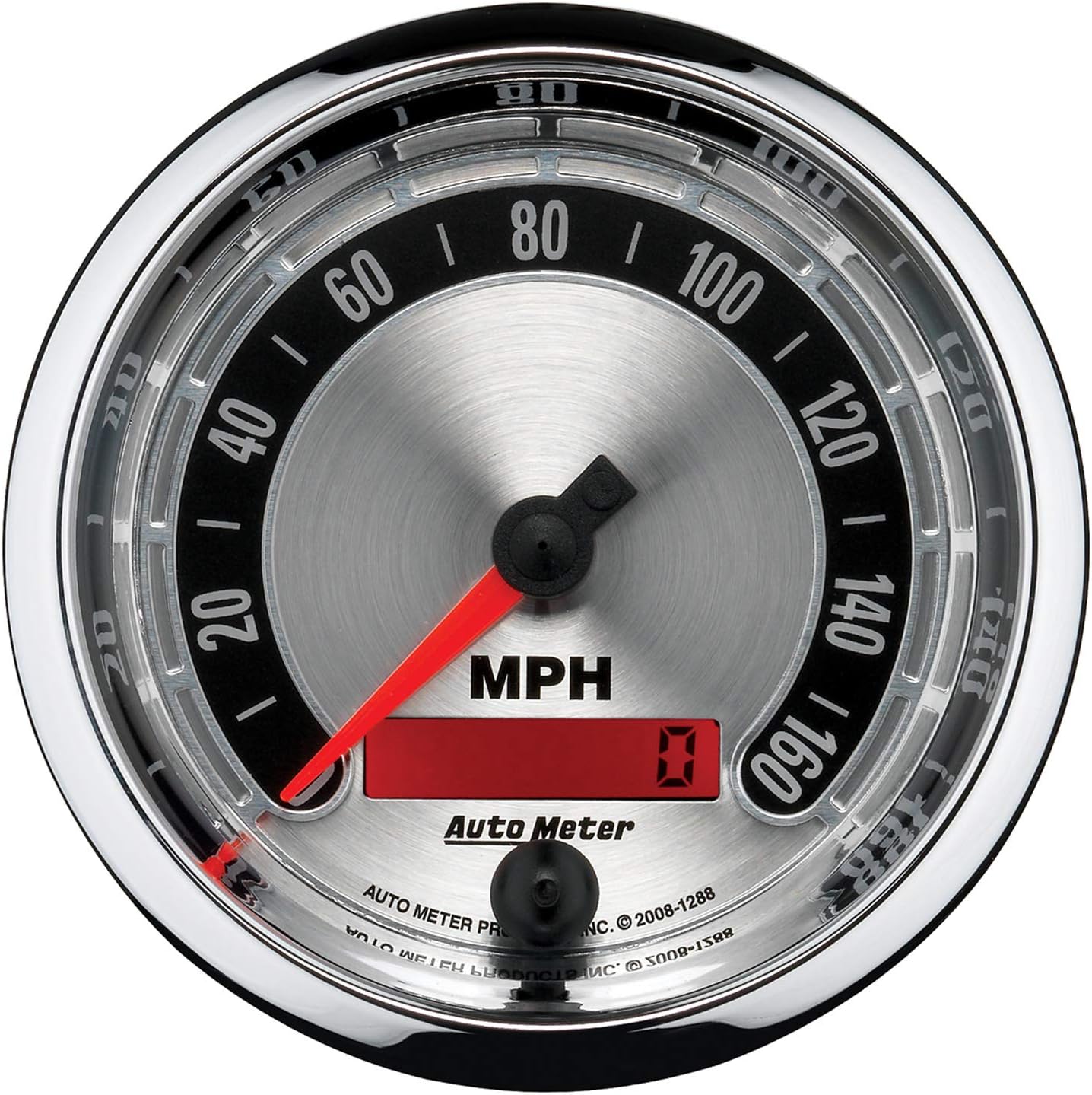 Auto Meter 7025 Complete 6 pc Gauge Kit 1970-1972 Chevelle SS, El Camino, Monte, American Muscle, Brushed Steel Look