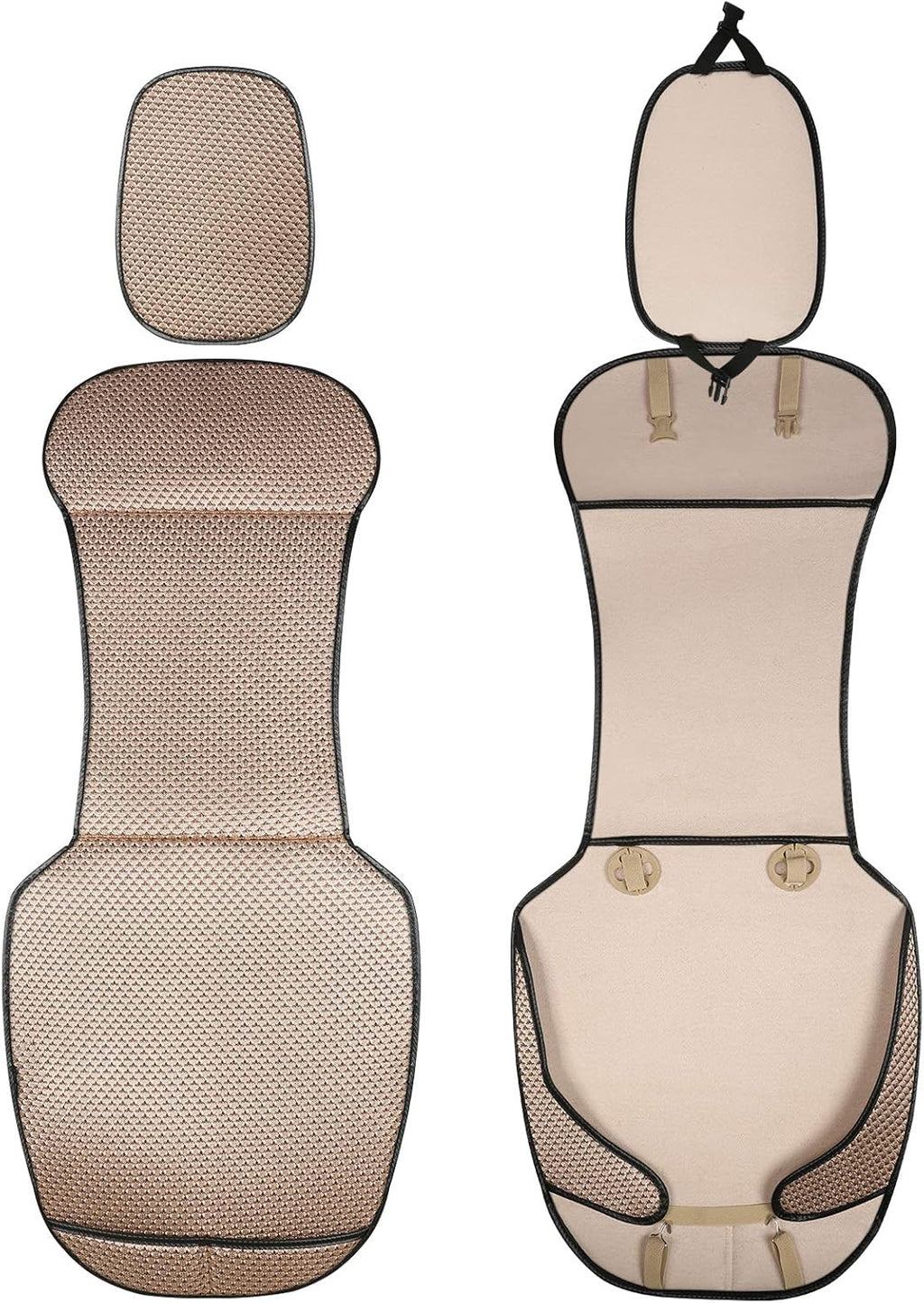 auto newer luxury breathable car seat cover fit, side view